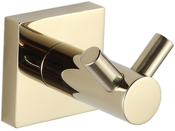 Mexen double towel hook, Gold - 7081835-50