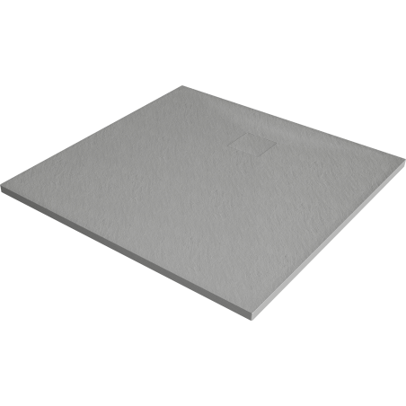 Mexen Bert square shower tray SMC 80 x 80 cm, grey - 4K618080