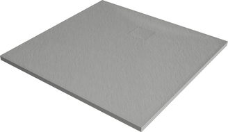 Mexen Bert square shower tray SMC 80 x 80 cm, gray - 4K618080