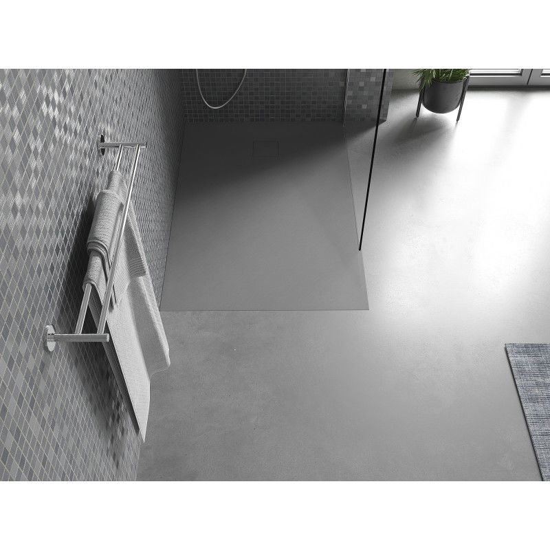 Mexen Bert rectangular shower tray SMC 120 x 90 cm, grey - 4K619012