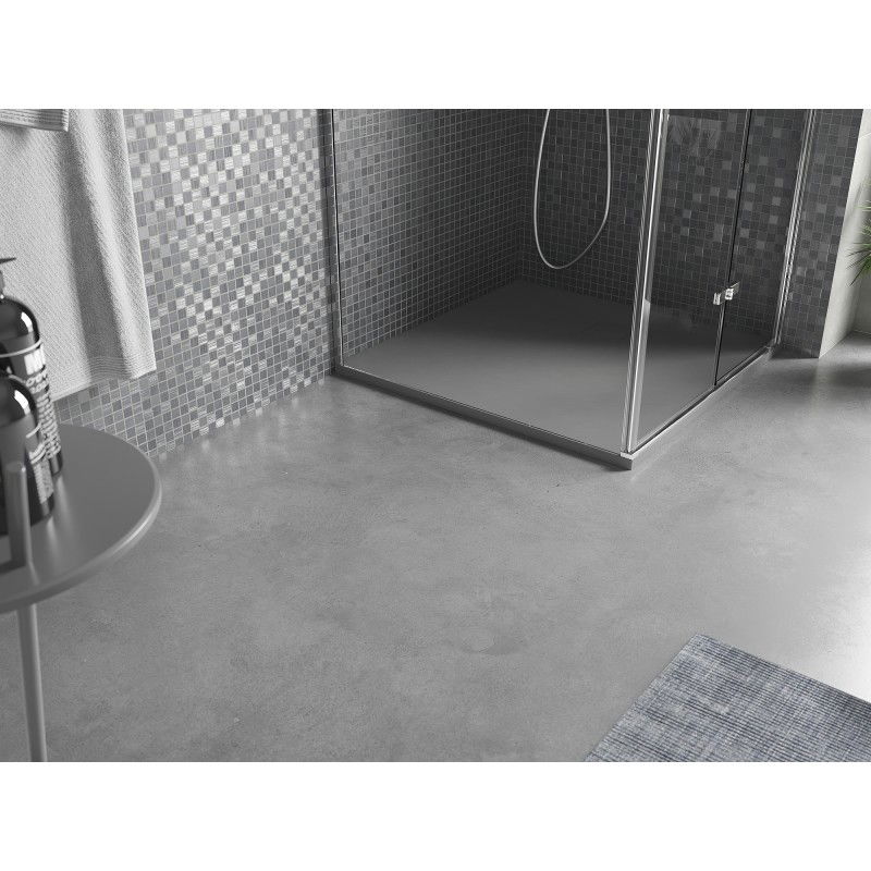 Mexen Bert Square Shower Tray SMC 90 x 90 cm, Grey - 4K619090