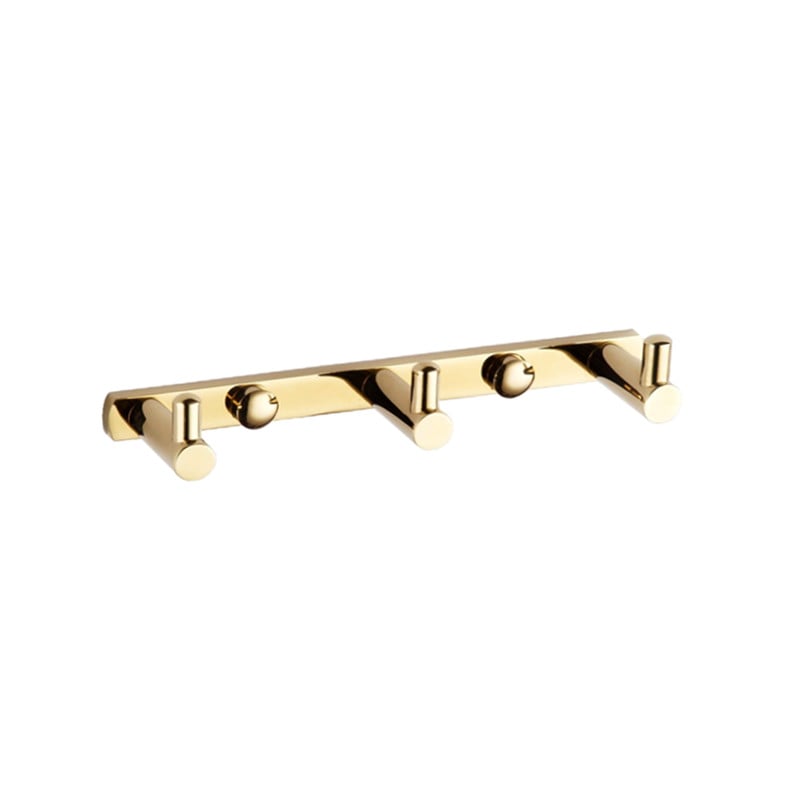 Mexen triple towel hook, Gold - 709163-50