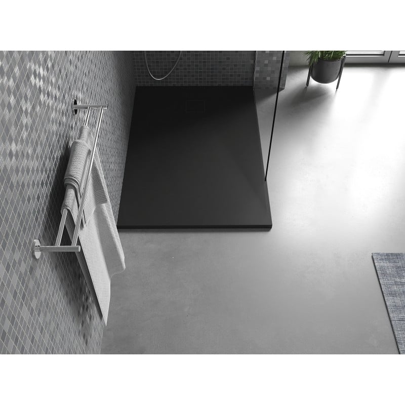 Mexen Bert SMC Rectangular Shower Tray 140 x 90 cm, Black - 4K709014