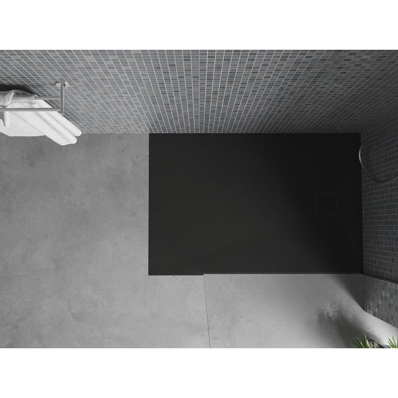 Mexen Bert SMC Rectangular Shower Tray 140 x 90 cm, Black - 4K709014