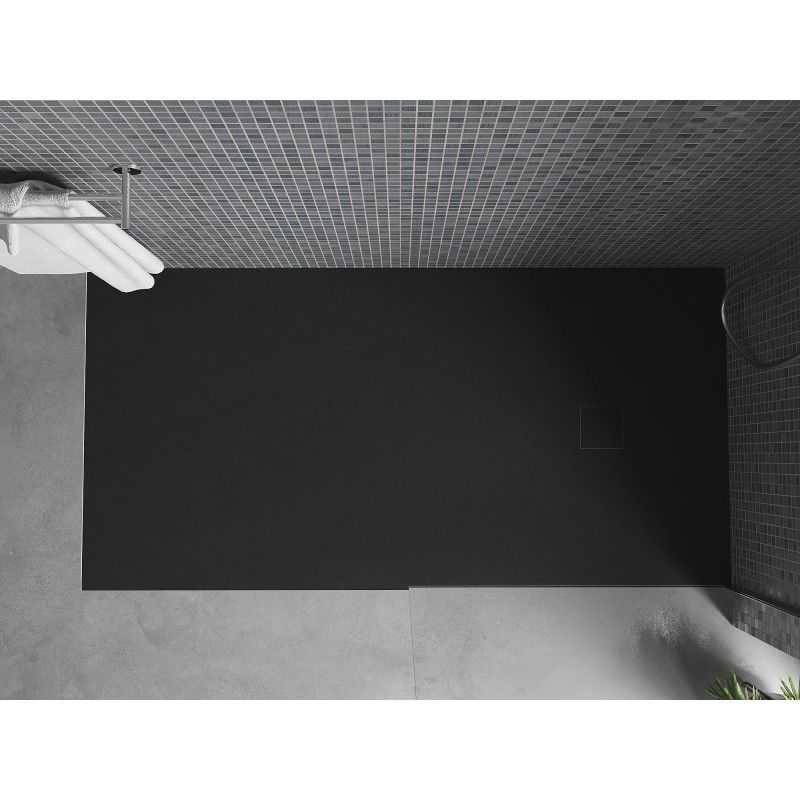 Mexen Bert rectangular shower tray SMC 180 x 90 cm, black - 4K709018