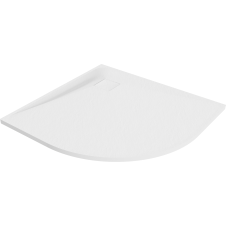 Mexen Bert semicircular shower tray SMC 90 x 90 cm, white - 4KR109090
