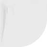 Mexen Bert semicircular shower tray SMC 90 x 90 cm, white - 4KR109090