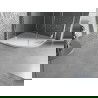 Mexen Bert semicircular shower tray SMC 90 x 90 cm, white - 4KR109090