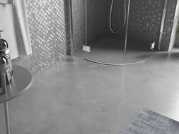 Mexen Bert semi-circular shower tray SMC 80 x 80 cm, grey - 4KR618080