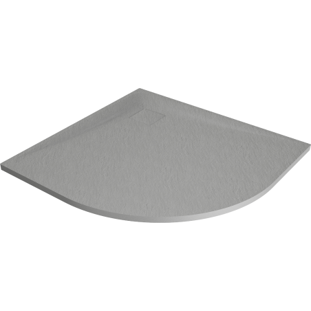 Mexen Bert semicircular shower tray SMC 90 x 90 cm, grey - 4KR619090