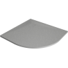 Mexen Bert semicircular shower tray SMC 90 x 90 cm, gray - 4KR619090