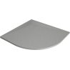 Mexen Bert semicircular shower tray SMC 90 x 90 cm, grey - 4KR619090