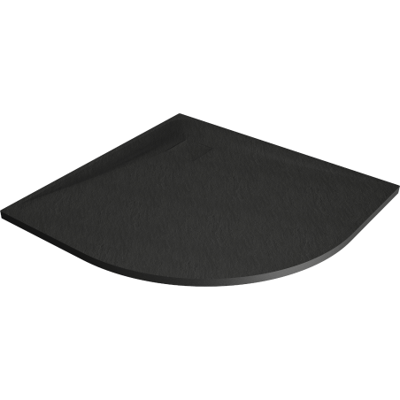 Mexen Bert semicircular shower tray SMC 80 x 80 cm, black - 4KR708080