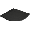 Mexen Bert semicircular shower tray SMC 80 x 80 cm, black - 4KR708080