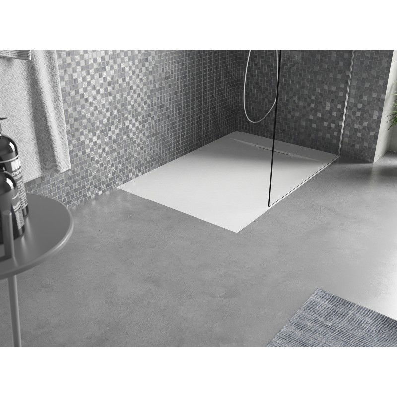 Mexen Otto rectangular shower tray SMC 100 x 70 cm, white - 4N107010