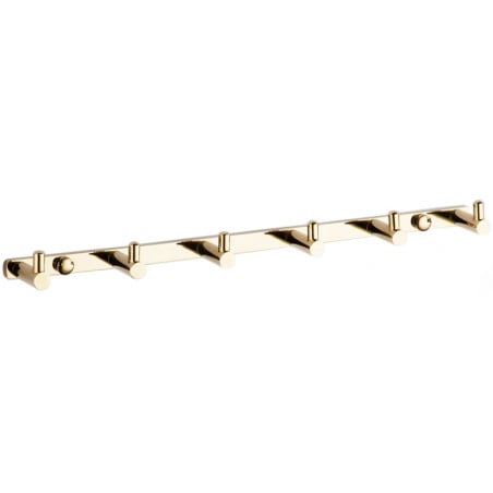 Mexen towel hook with six holders, gold - 709166-50