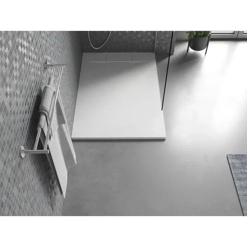 Mexen Otto rectangular shower tray SMC 100 x 80 cm, white - 4N108010