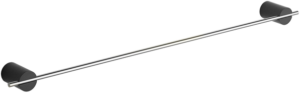 Mexen Aron towel hanger, Black/Chrome - 7088124-07