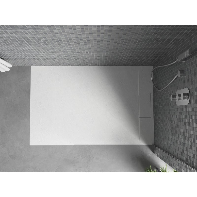 Mexen Otto rectangular shower tray SMC 140 x 80 cm, white - 4N108014