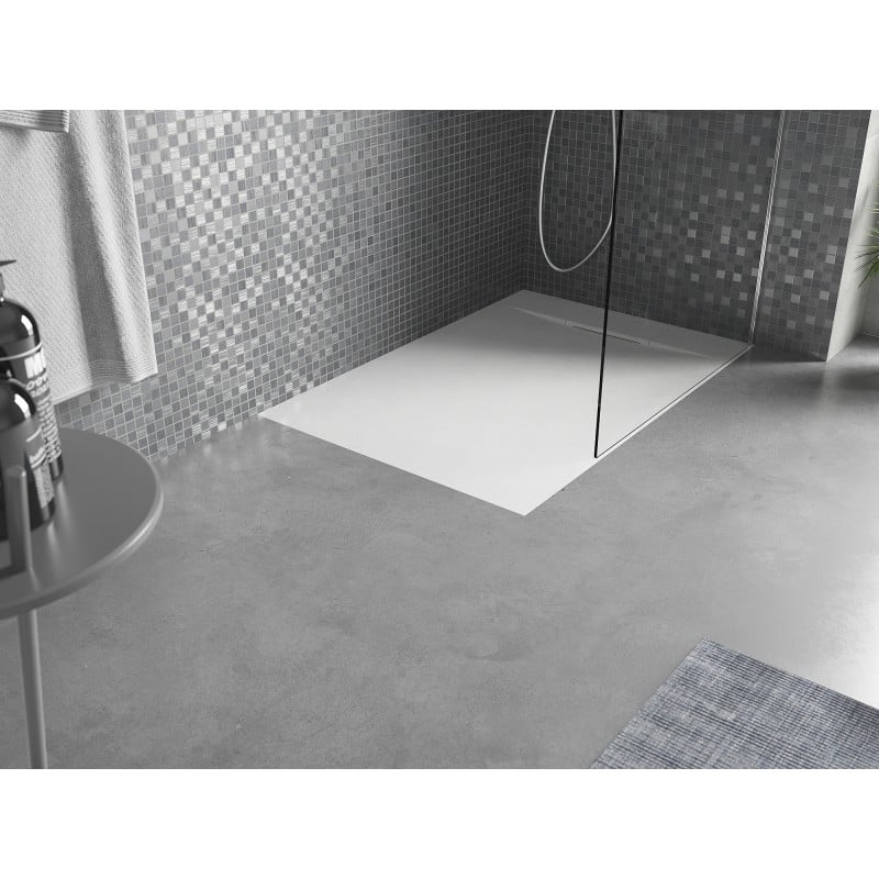 Mexen Otto rectangular shower tray SMC 90 x 80 cm, white - 4N108090