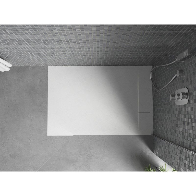 Mexen Otto Rectangular SMC Shower Tray 110 x 90 cm, White - 4N109011