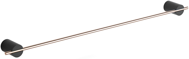 Mexen Aron towel hanger, Black/Rose gold - 7088124-67