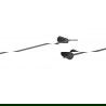 Mexen Aron towel hanger, Black - 7088124-70