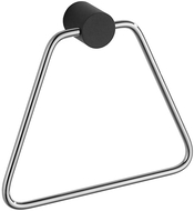Mexen Aron towel hanger, Black/Chrome - 7088132-07