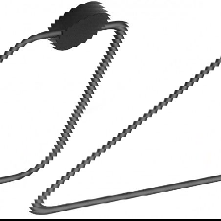 Mexen Aron towel hanger, Black - 7088132-70