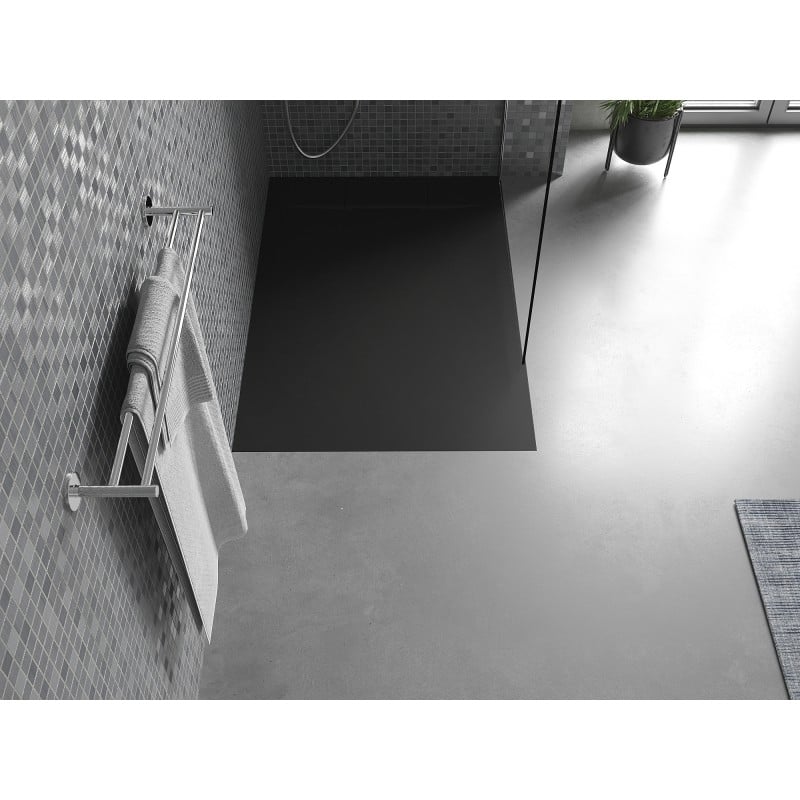 Mexen Otto rectangular shower tray SMC 120 x 80 cm, black - 4N708012