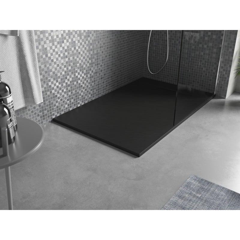 Mexen Otto rectangular shower tray SMC 130 x 80 cm, black - 4N708013
