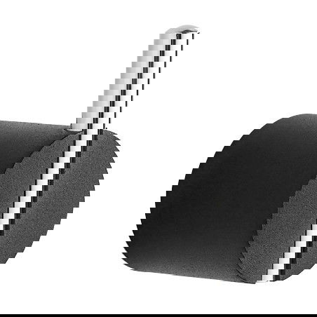 Mexen Aron towel hook, Black/Chrome - 7088135-07