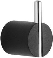 Mexen Aron towel hook, Black/Chrome - 7088135-07