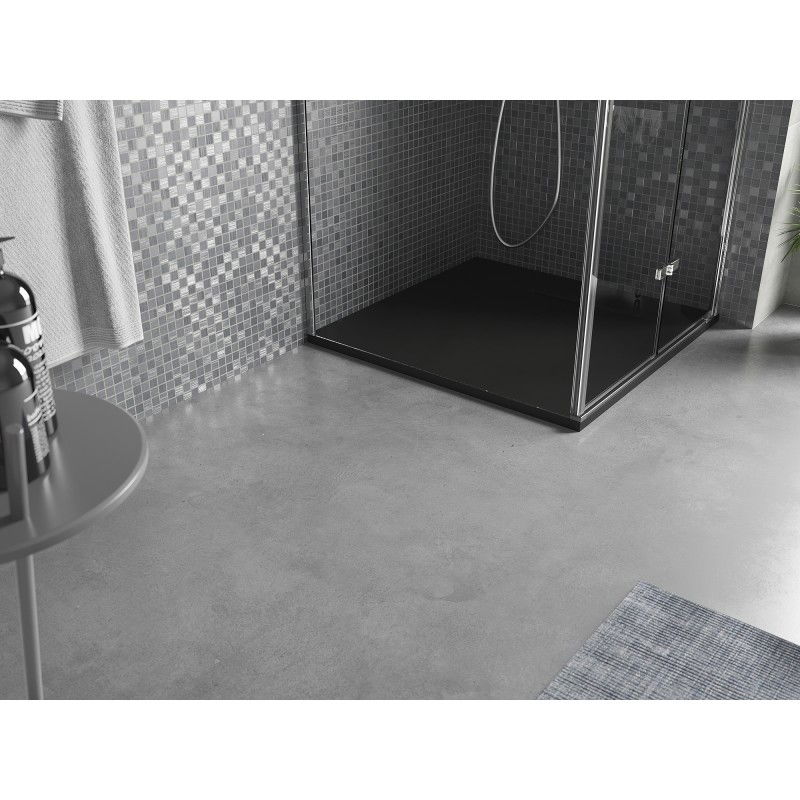 Mexen Otto square shower tray SMC 80 x 80 cm, black - 4N708080