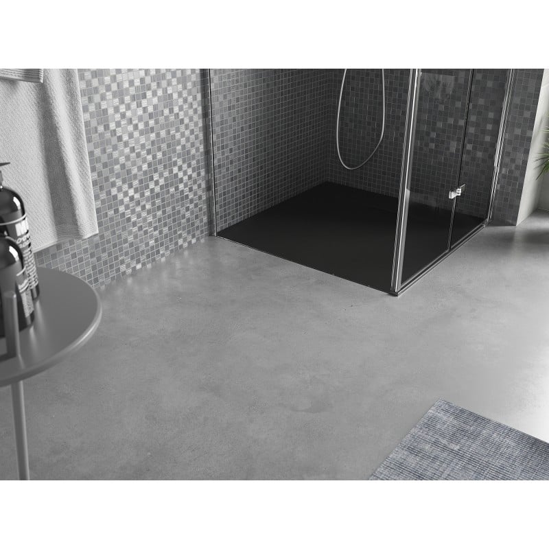 Mexen Otto SMC Square Shower Tray 90 x 90 cm, Black - 4N709090