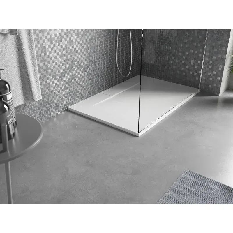 Mexen Egon rectangular shower tray SMC 100 x 80 cm, white - 4R108010