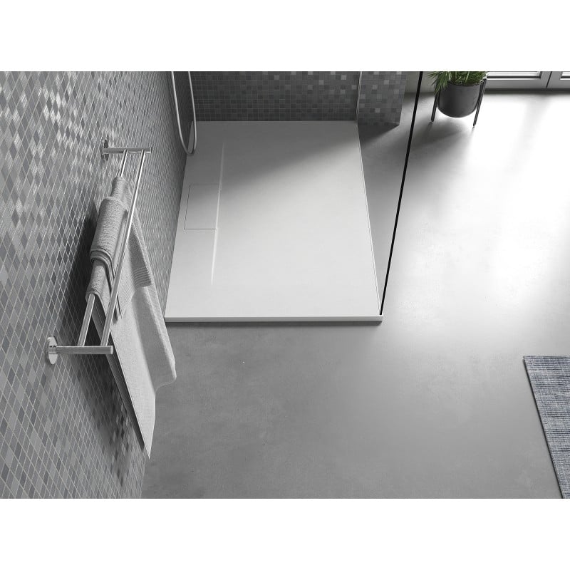 Mexen Egon rectangular shower tray SMC 140 x 80 cm, white - 4R108014