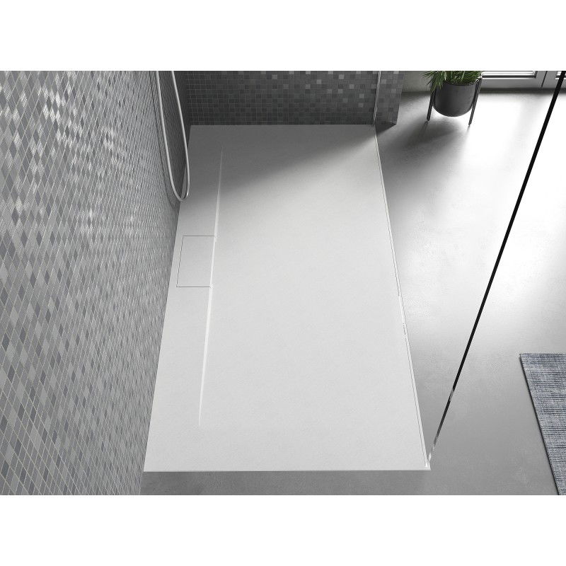 Mexen Egon rectangular shower tray SMC 180 x 80 cm, white - 4R108018