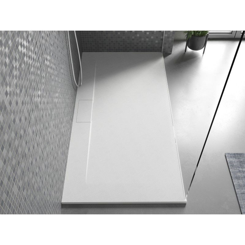 Mexen Egon rectangular shower tray SMC 200 x 80 cm, white - 4R108020