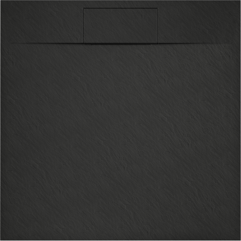 Mexen Otto square shower tray SMC 80 x 80 cm, black - 4N708080