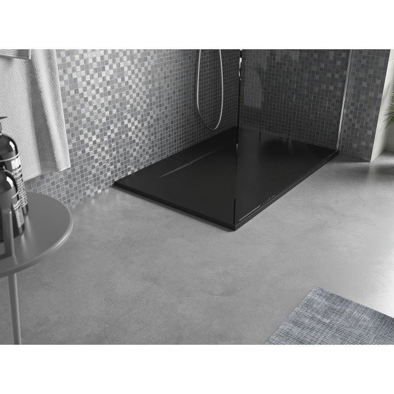 Mexen Egon rectangular shower tray SMC 100 x 80 cm, black - 4R708010