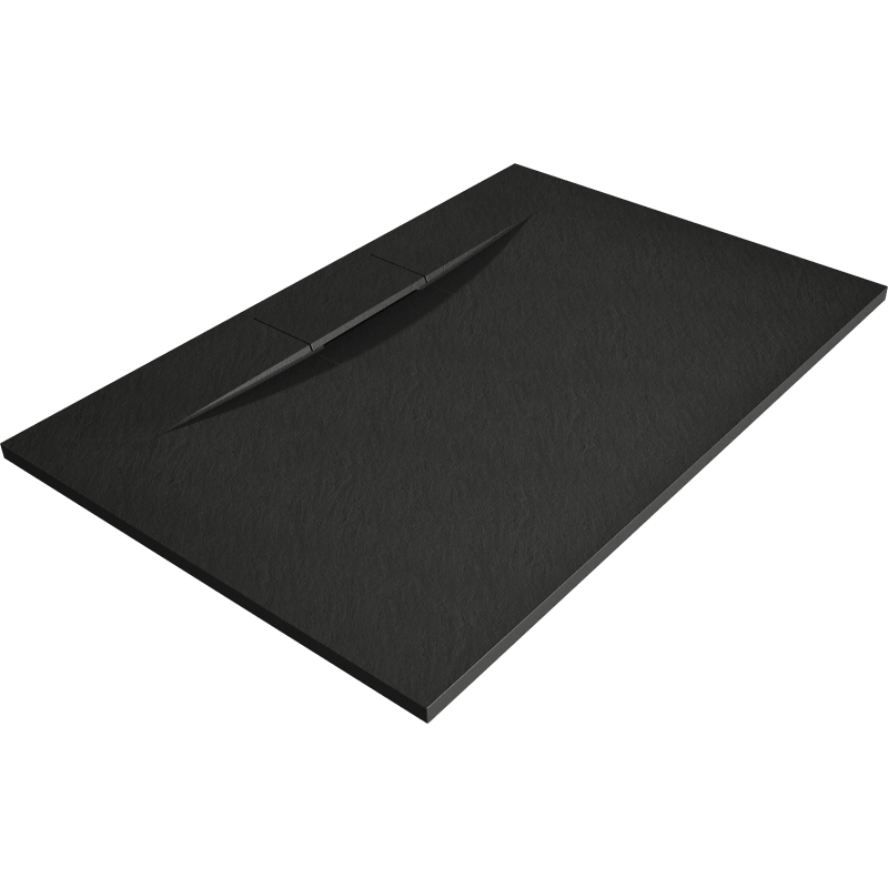 Mexen Egon rectangular tray SMC 120 x 80 cm, black - 4R708012
