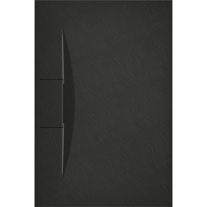 Mexen Egon rectangular tray SMC 120 x 80 cm, black - 4R708012