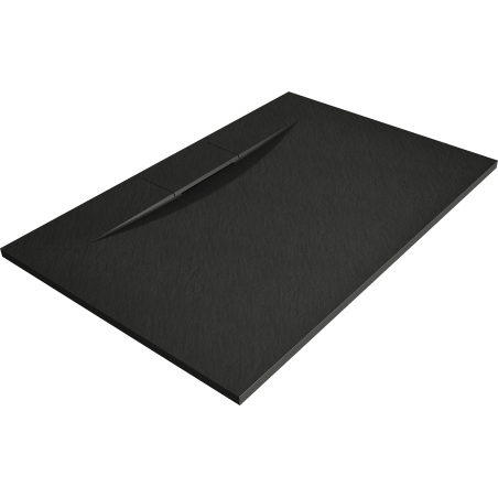 Mexen Egon Rectangular Shower Tray SMC 140 x 80 cm, Black - 4R708014