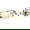 Mexen Dalia soap dish, Gold - 7017351-50