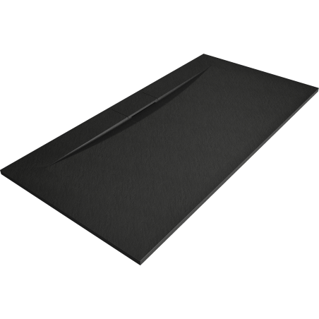 Mexen Egon rectangular tray SMC 160 x 80 cm, black - 4R708016
