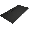 Mexen Egon rectangular tray SMC 160 x 80 cm, black - 4R708016