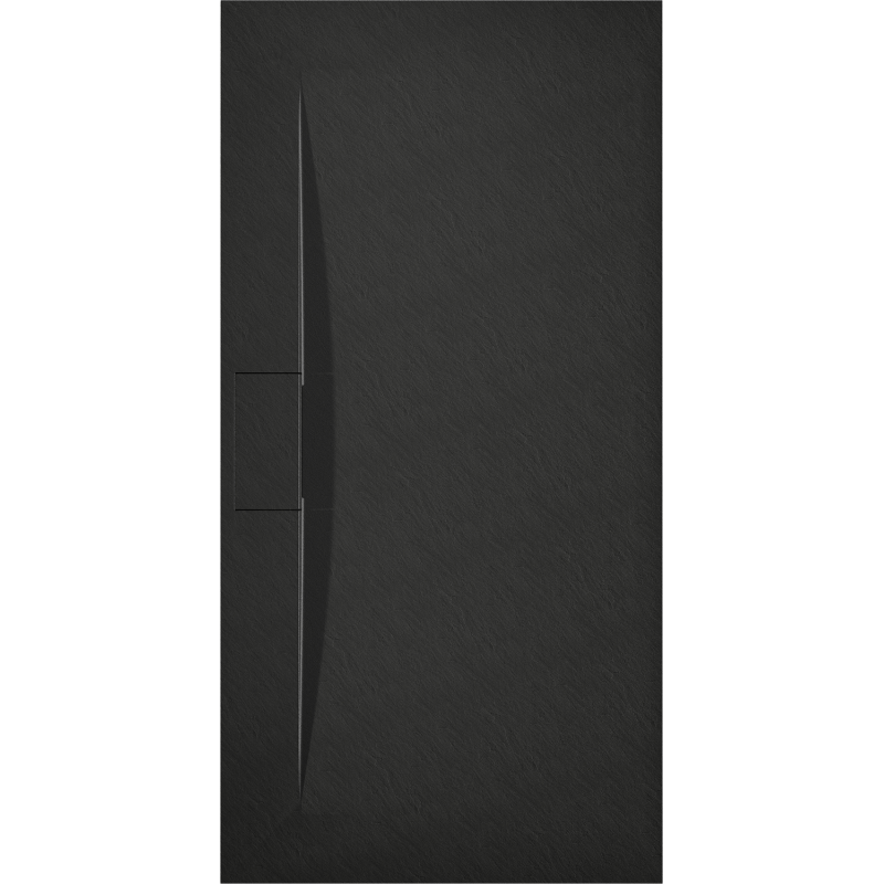 Mexen Egon rectangular SMC shower tray 200 x 80 cm, black - 4R708020