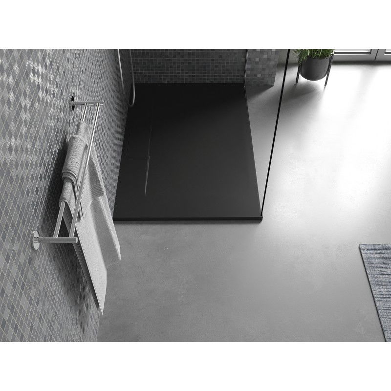 Mexen Egon rectangular shower tray SMC 140 x 90 cm, black - 4R709014