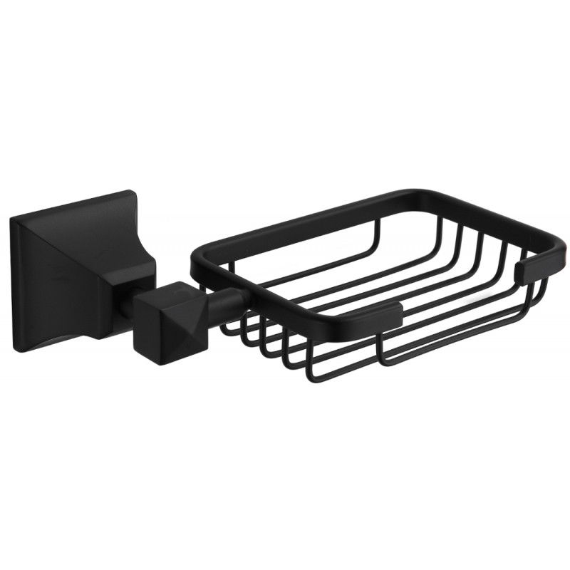 Mexen Dalia soap dish, Black - 7017351-70